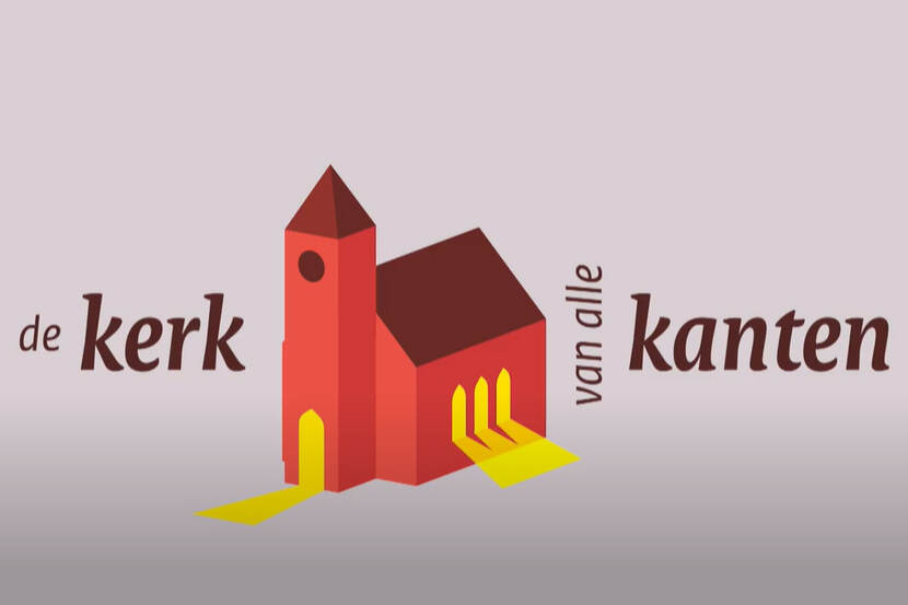 Het logo van het programma De Kerk van alle kanten